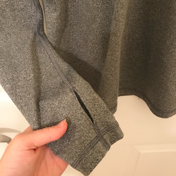 Nike Pro Dri Fit Grey Running Quarterzip Jacket - Picture 11 of 12